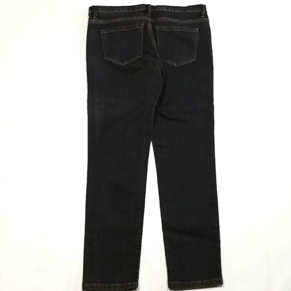 🎁5/$25 G21 Jeans Women's Size 11 Black Washed 5 Pocket Button Zipper Closure - Picture 4 of 7